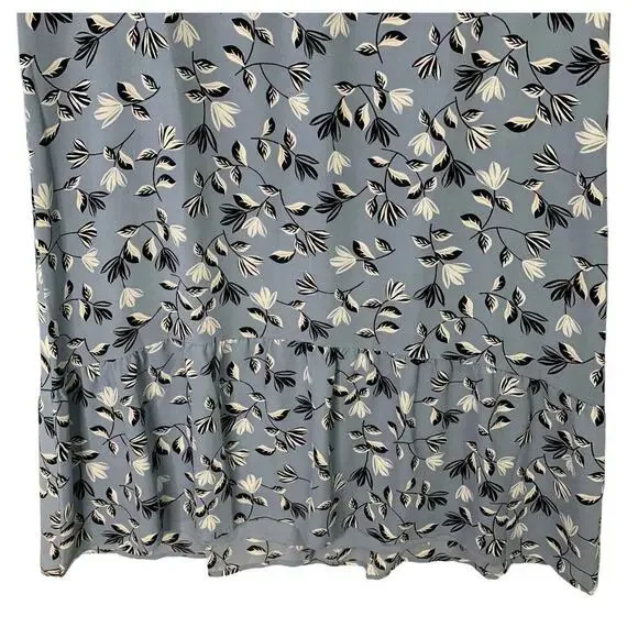 J. Jill Sky Blue Breeze Flounce Hem Maxi Dress Women Size M NWT $119 - Picture 10 of 15